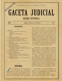 Gaceta Judicial No. 02