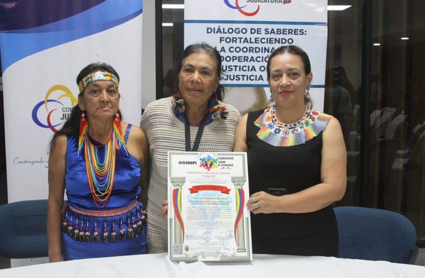Consejo de la Judicatura promueve diálogo de saberes entre la justicia ordinaria e indígena en Zamora Chinchipe
