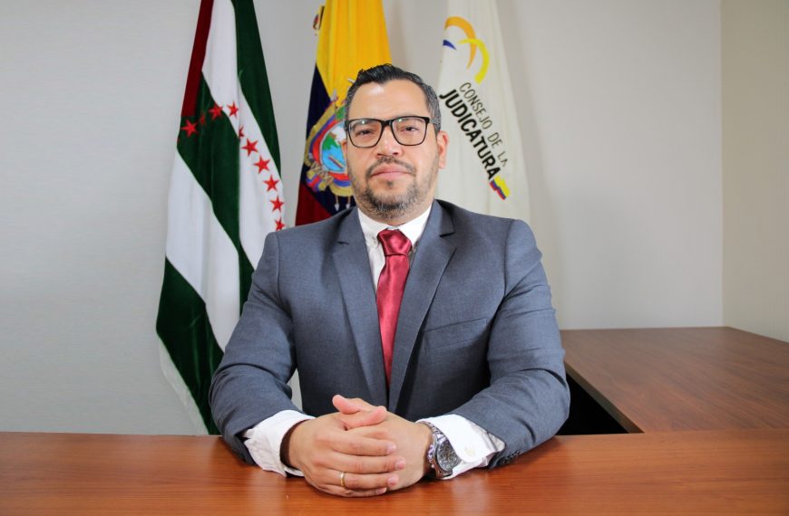 Jorge Luis Manzo asume la Dirección Provincial Disciplinaria del Consejo de la Judicatura de Manabí