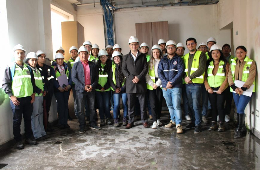 Inició el diagnóstico técnico del edificio judicial abandonado por más de una década en Riobamba