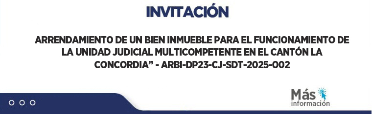 Ver anuncio     Audiencia preguntas y aclaraciones Ver pliego  Link portal compras públicas