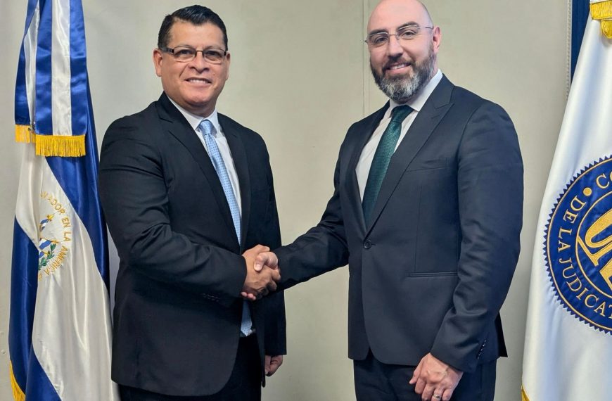 Presidente del Consejo de la Judicatura impulsa agenda internacional entre Ecuador y El Salvador para fortalecer la cooperación judicial y la integración regional