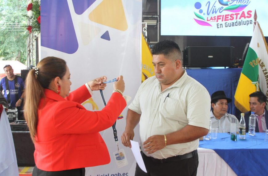 Guadalupe incorpora a un nuevo juez de paz para fortalecer la solución de conflictos comunitarios