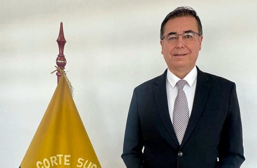 Dr. Fernando Tinajero Miño, nuevo presidente de la Corte Provincial de Justicia de Cotopaxi 2026 – 2028