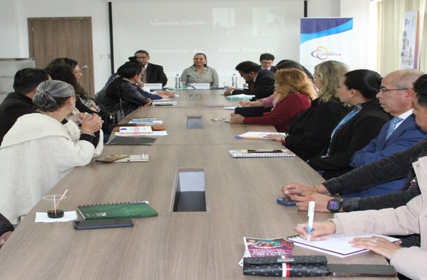Tungurahua fortalece acciones interinstitucionales con la primera Mesa de Justicia y Género 2026