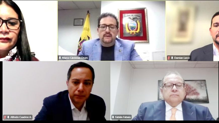 En aplicación del Artículo 262 del Código Orgánico de la Función Judicial, el vocal Damián Larco fue designado para presidir de manera temporal el Pleno del Consejo de la Judicatura