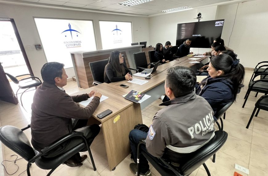 Cotopaxi fortalece la coordinación interinstitucional para mejorar la atención en justicia, género, niñez y adolescencia