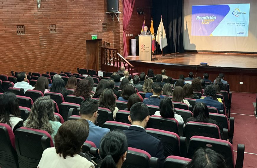 Judicatura de Cañar presenta resultados 2025 con avances en eficiencia y acceso a la justicia
