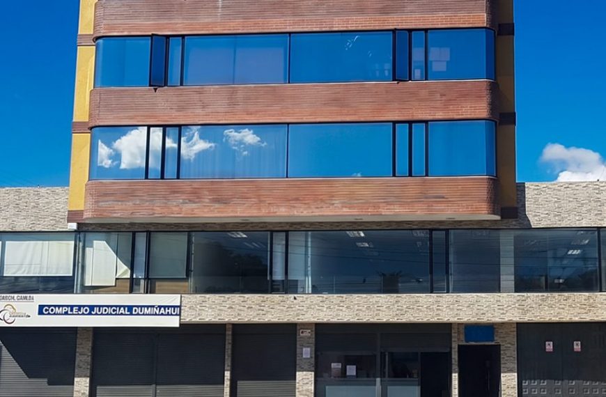 Complejo Judicial Rumiñahui mantendrá atención de flagrancia durante el feriado de cantonización