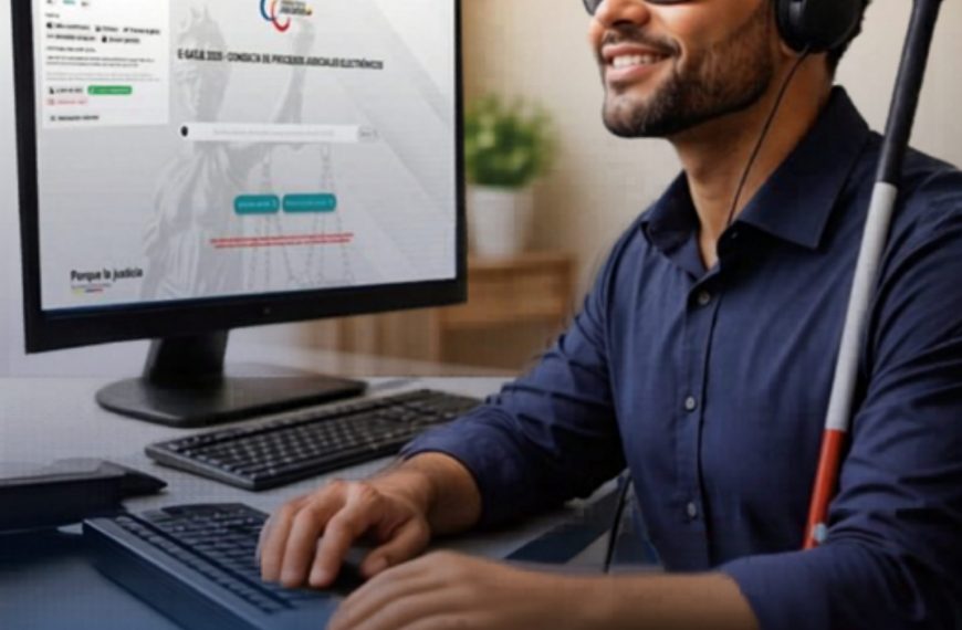 Servicios judiciales digitales incorporan funciones para una navegación más accesible e inclusiva