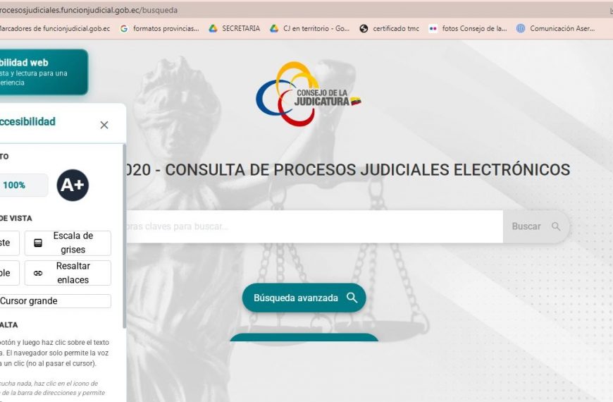 El Consejo de la Judicatura transforma el acceso digital a la justicia para personas con discapacidad visual