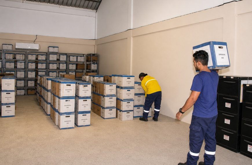 Consejo de la Judicatura de Manabí optimiza la conservación de expedientes y fortalece la gestión documental con un nuevo espacio para archivo pasivo judicial