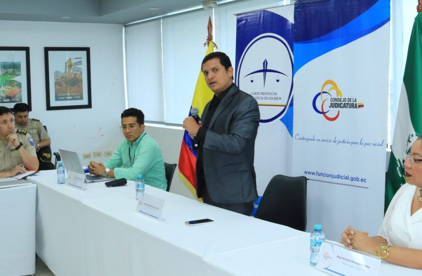 Mesa Provincial de Justicia identifica problemas del sistema judicial en Los Ríos y activa acciones para atenderlos
