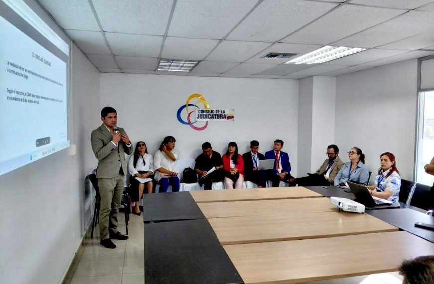 Imbabura avanza en la implementación del protocolo de remisión de casos a mediación