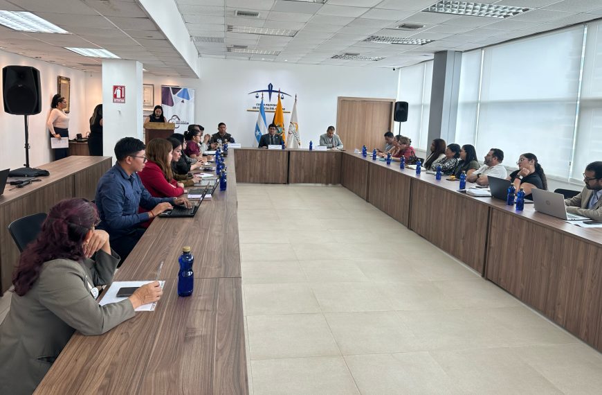 Mesa Interinstitucional fortalece coordinación para la prevención y atención de casos de violencia en Guayas
