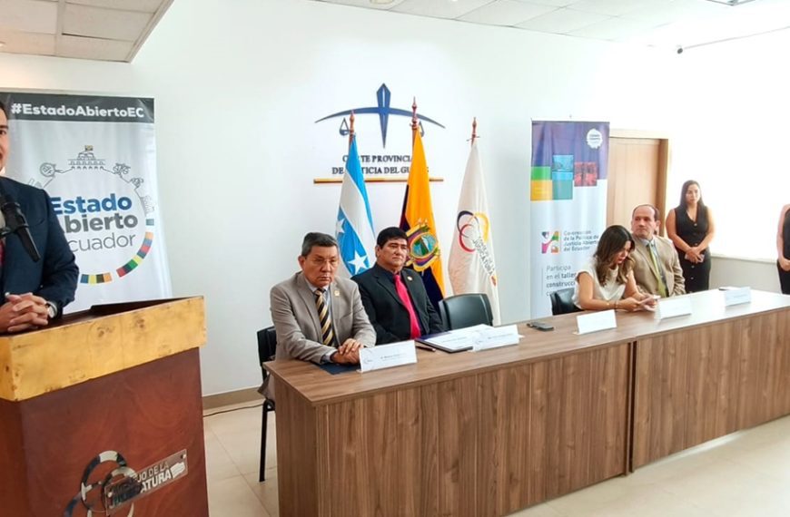 Dirección Provincial del Guayas impulsa la construcción participativa de la política de Justicia Abierta