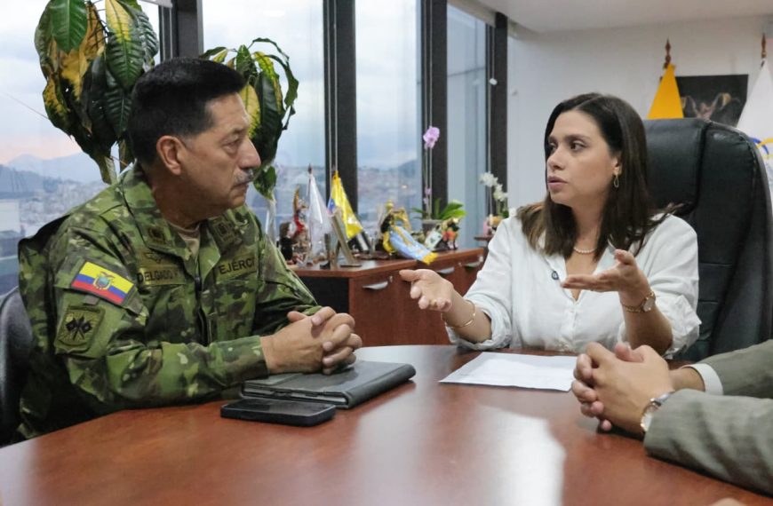 Las Fuerzas Armadas ratifican su contingente para reforzar la seguridad en las Unidades Judiciales que conocen casos de Corrupción y Crimen Organizado